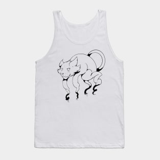 ghost cat Tank Top